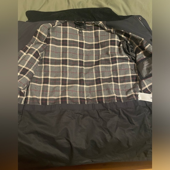 Banana Republic Water-Resistant 4-Pocket Field Jacket Size Medium Black - Picture 3 of 6